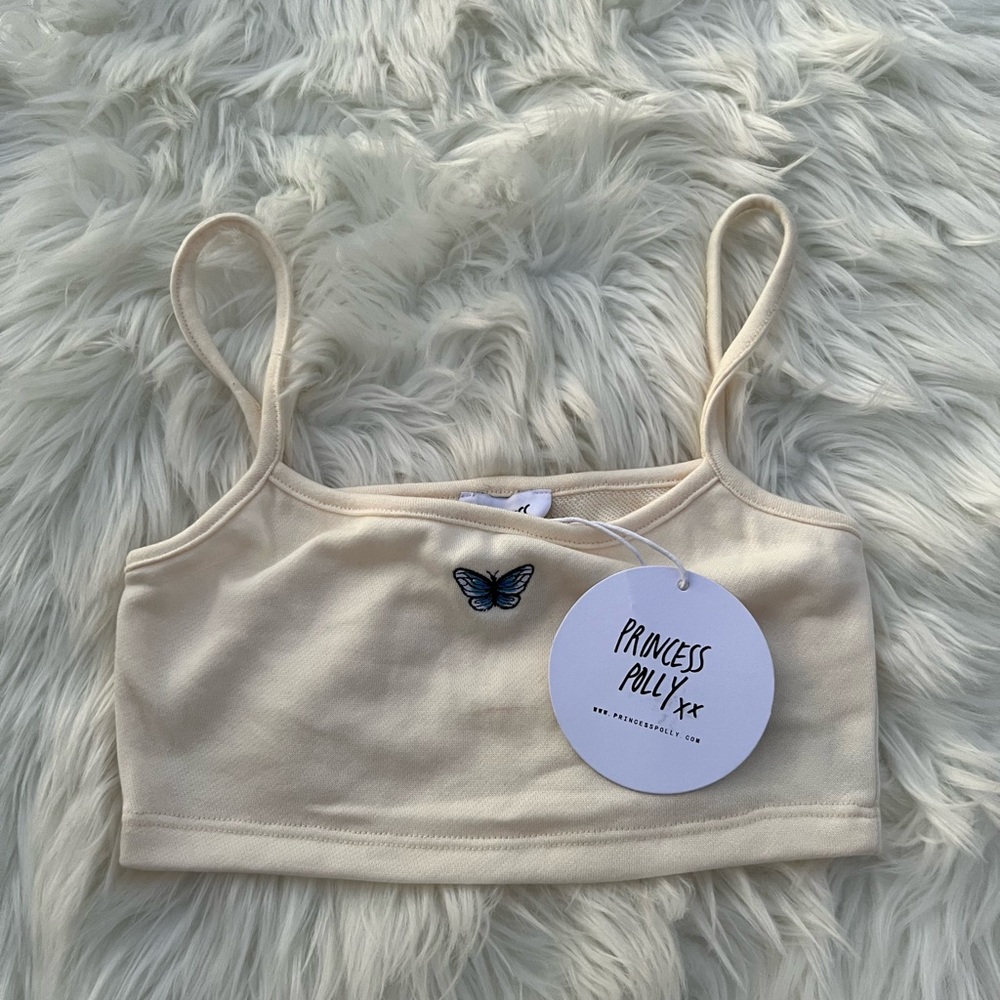 PRINCESS POLLY NWT beige leon set tank